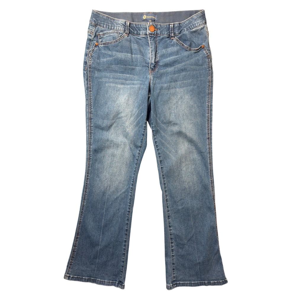 Democracy Jeans Womens 16 Ab'solution Bootcut Blue Stretch Denim
